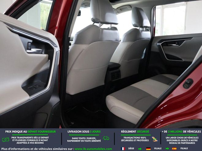 Toyota RAV 4 Hybride 222 ch AWD-i Rouge M�tallique de 2020