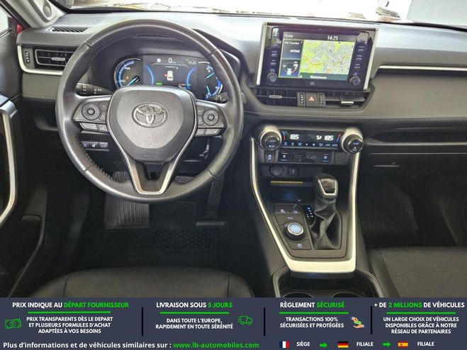 Toyota RAV 4 Hybride 222 ch AWD-i Rouge M�tallique de 2020