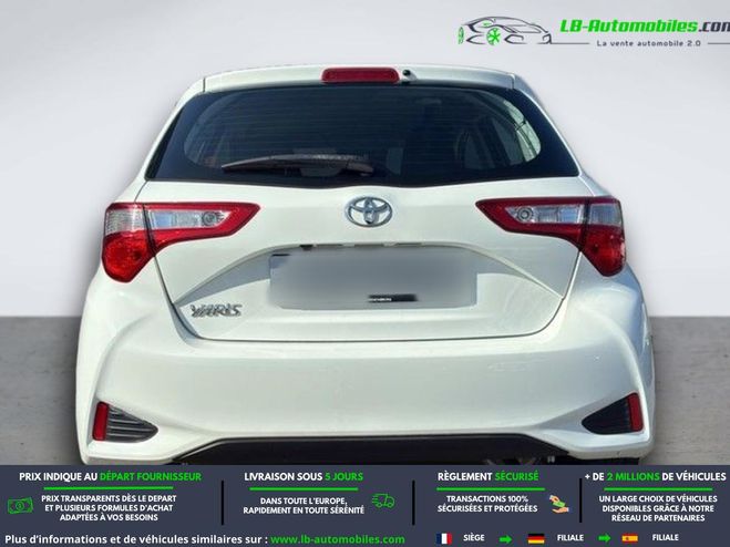 Toyota Yaris 70 VVT-i BVM Blanc de 2020