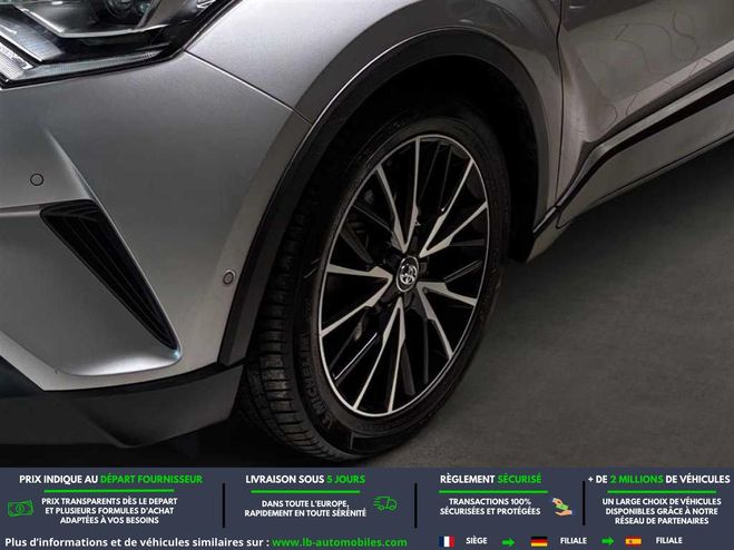 Toyota C HR Hybride 122 ch BVA Argent� M�tallique de 2018