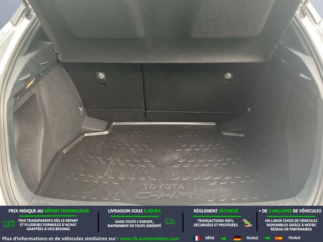Toyota C HR Hybride 122 ch BVA Argent� M�tallique de 2019