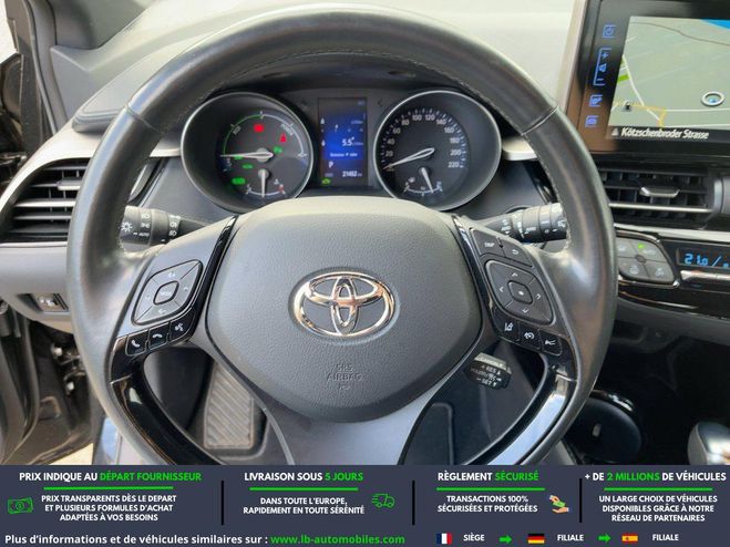 Toyota C HR Hybride 122 ch BVA Noir M�tallique de 2019