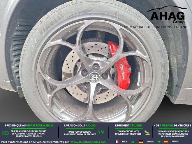 Alfa romeo Stelvio 2.9 V6 510 ch Q4 BVA Gris M�tallique de 2021