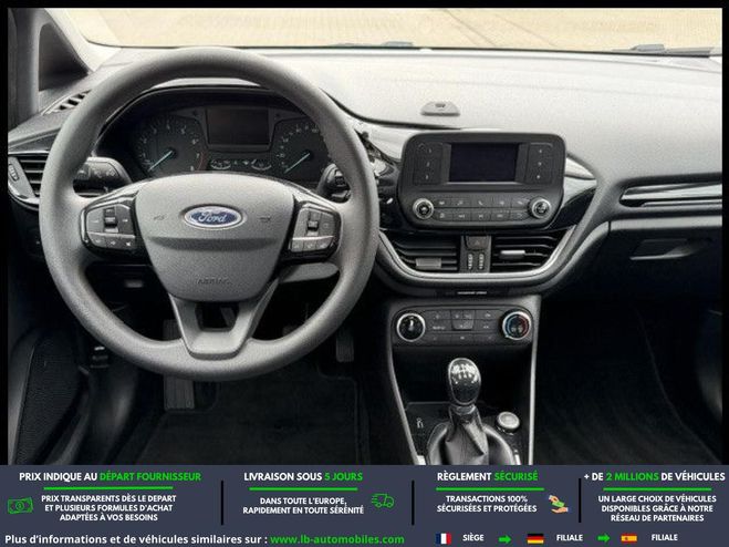 Ford Fiesta 1.1 85 ch BVM Gris M�tallique de 2018