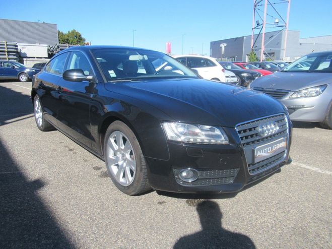 Audi A5 Sportback 2.0 tdi 143ch Ambiente Multitr Noir de 2009