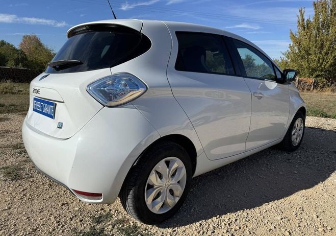 Renault Zoe 88 cv Bo�te automatique & 50300 kms batt Blanc de 2016