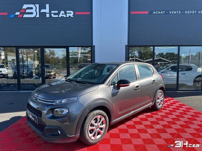 Citroen C3 GENERATION-III SOCIETE 1.2 PURETECH 80 F Gris de 2019