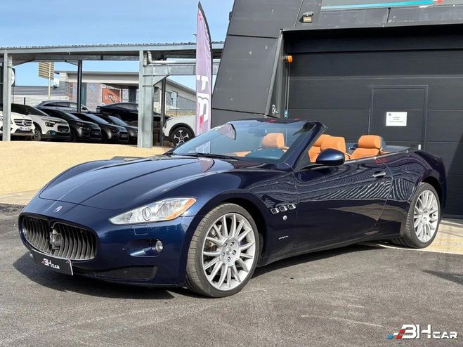 Maserati Grancabrio 4.7 v8 440 - Si�ges AV chauffants - Audi Bleu de 2011