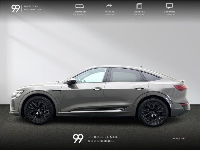 Audi E-Tron Q8 Sportback Quattro 55 - 408 CH S Line  GRIS de 2023