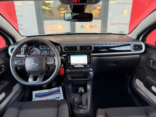Citroen C3 1.5 BLUEHDI 100 FEEL NAV - 1ERE MAIN BLANC de 2023