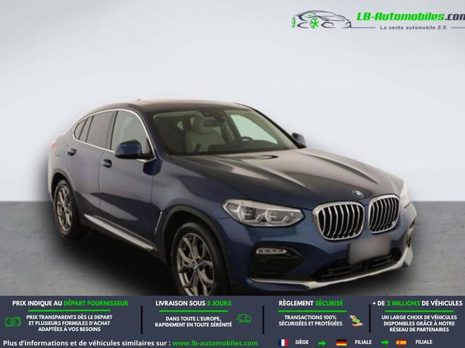 BMW X4 xDrive30i 252 ch BVA Bleu M�tallique de 2018