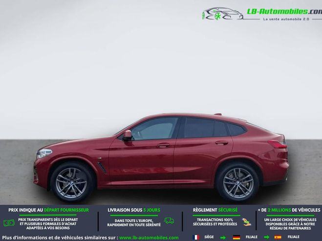 BMW X4 xDrive30i 252 ch BVA Rouge M�tallique de 2019