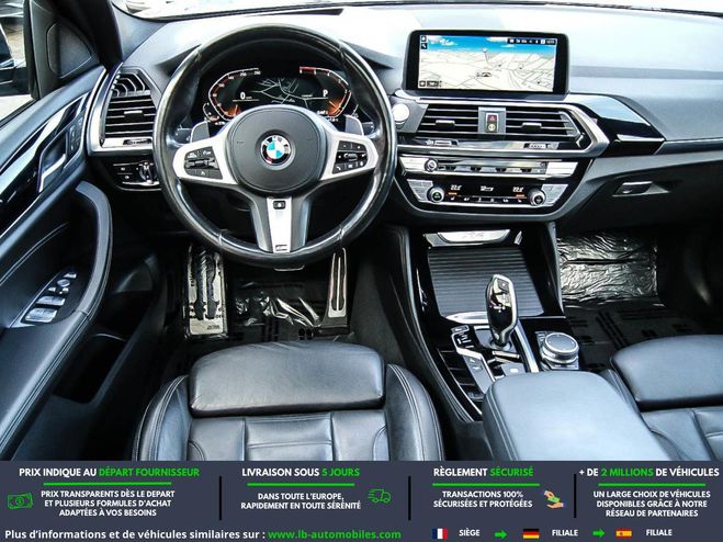 BMW X4 xDrive20d 190 ch BVA Noir M�tallique de 2021