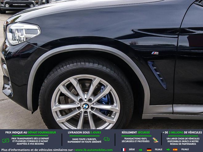 BMW X4 xDrive20d 190 ch BVA Noir M�tallique de 2021
