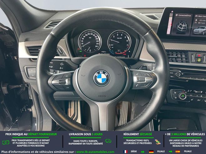 BMW X2 sDrive 20i 192 ch BVA Noir M�tallique de 2020