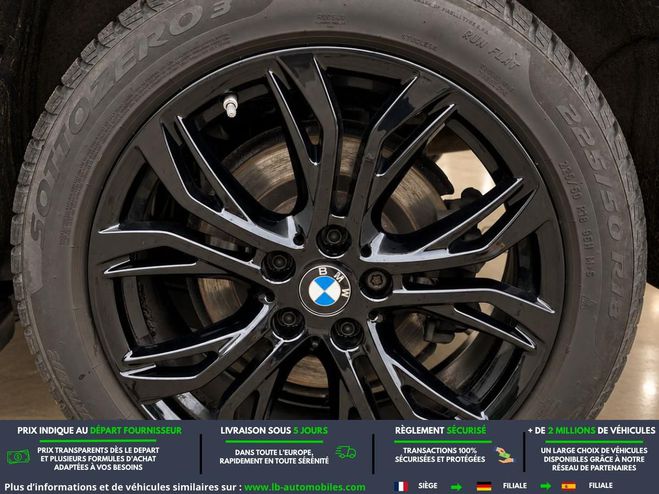 BMW X1 sDrive 20i 192 ch BVA Noir de 2019
