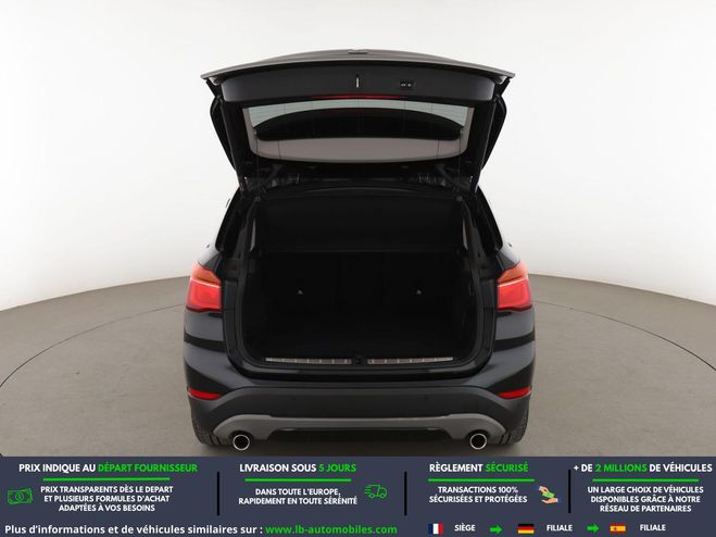 BMW X1 sDrive 20i 192 ch BVA Noir M�tallique de 2019