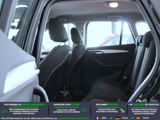 BMW X1 sDrive 18i 140 ch Noir de 2019