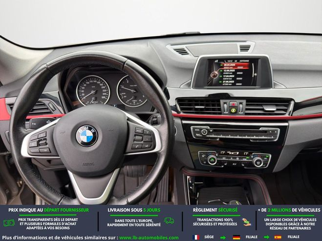 BMW X1 sDrive 20d 190 ch BVA Argent� M�tallique de 2017