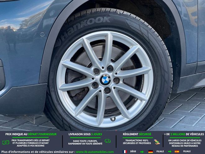 BMW X1 sDrive 20d 190 ch BVA Gris M�tallique de 2016