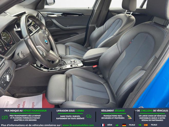 BMW X1 sDrive 20d 190 ch BVA Bleu M�tallique de 2020