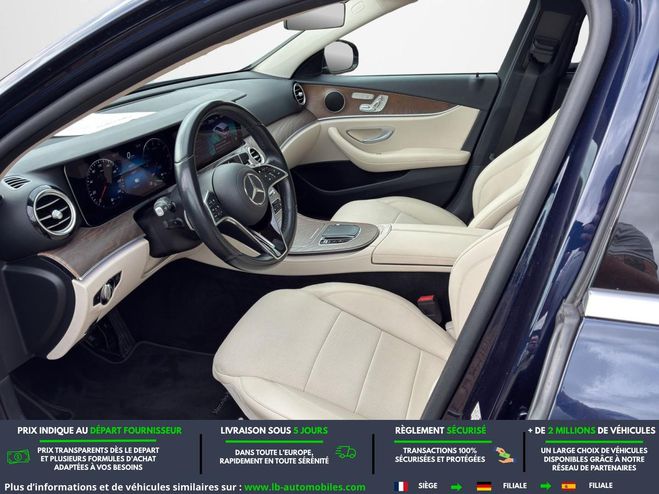 Mercedes Classe E 300 de BVA Bleu M�tallique de 2020