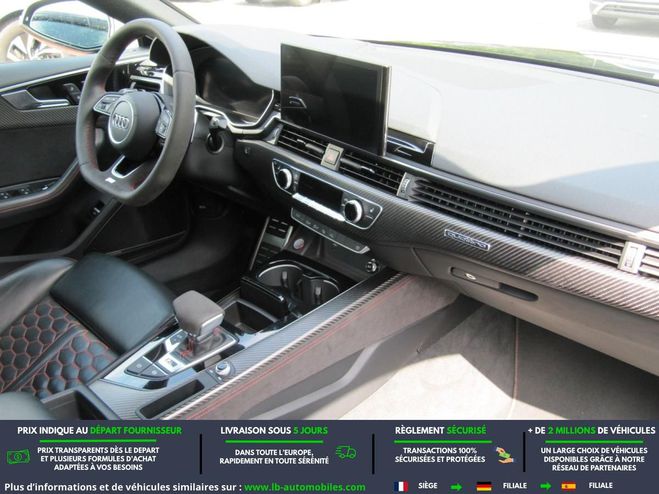 Audi RS5 V6 2.9 TFSi 450 BVA Quattro Noir M�tallique de 2020