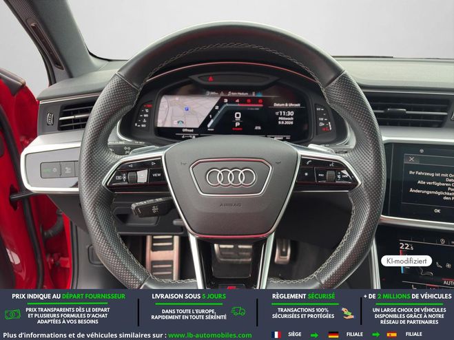 Audi S6 TDI 344 ch BVA Quattro Rouge M�tallique de 2021
