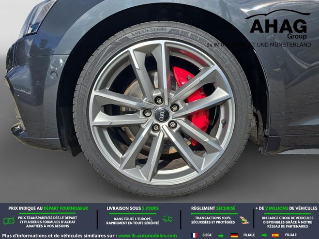Audi S5 V6 3.0 TFSI 354 BVA Quattro Argent� M�tallique de 2018