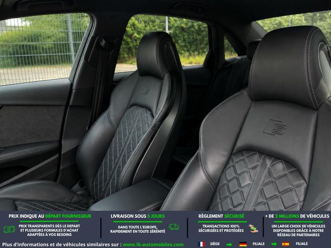 Audi S4 V6 3.0 TFSI 354 BVA Quattro Noir M�tallique de 2017