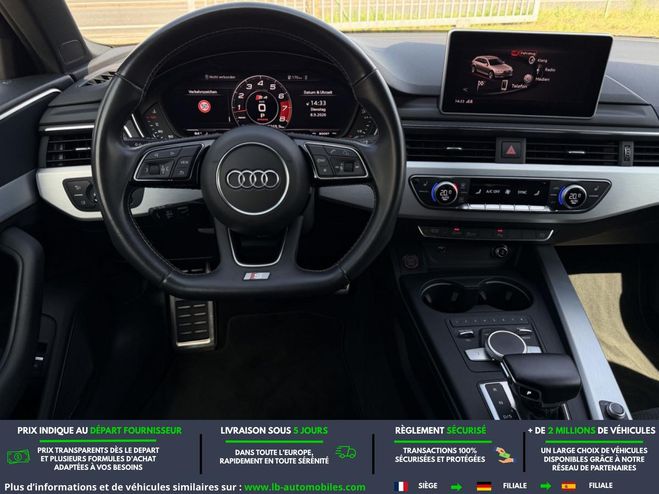 Audi S4 V6 3.0 TFSI 354 BVA Quattro Bleu M�tallique de 2018