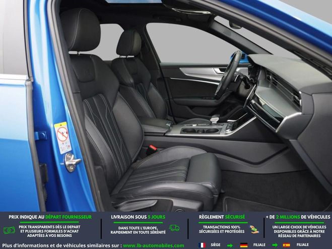 Audi A6 55 TFSIe 367 ch BVA Quattro Bleu M�tallique de 2021