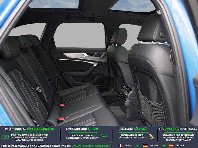 Audi A6 55 TFSIe 367 ch BVA Quattro Bleu M�tallique de 2021