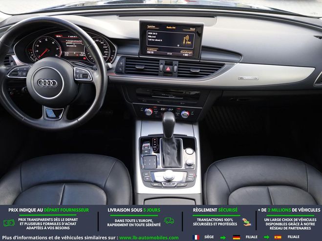 Audi A6 2.0 TFSI 252 BVA Noir M�tallique de 2017
