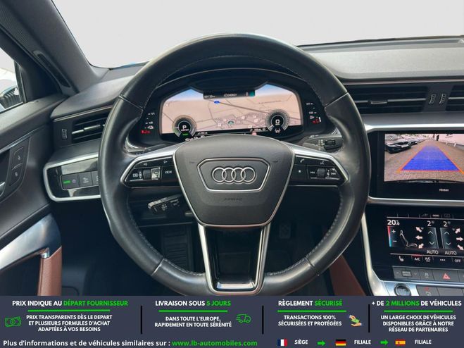 Audi A6 50 TFSIe 299 ch BVA Quattro Noir de 2020