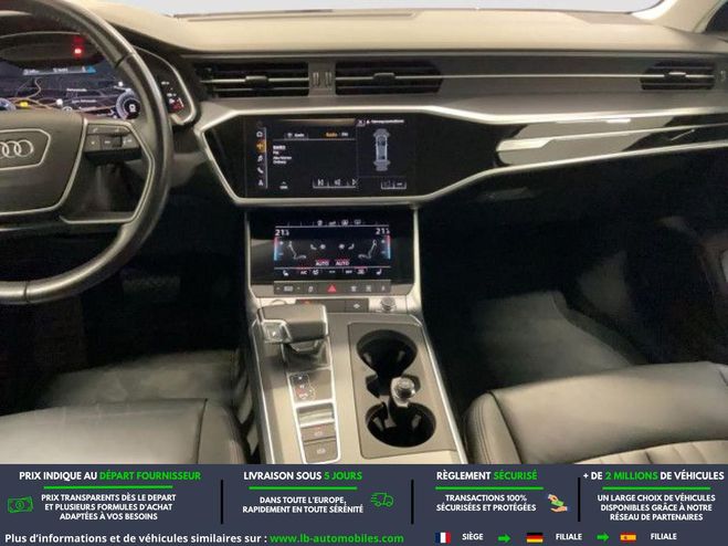 Audi A6 40 TDI 204 ch BVA Noir M�tallique de 2020