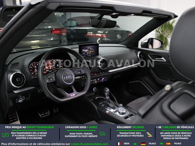 Audi S3 TFSI 300 ch BVA Quattro Gris M�tallique de 2019