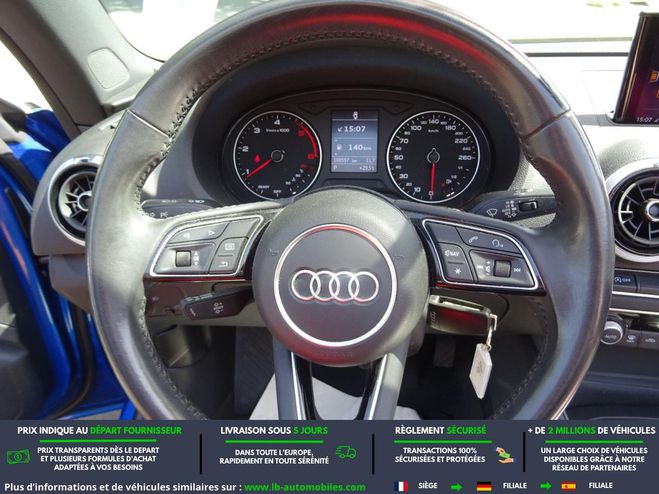 Audi A3 2.0 TDI 150 BVA Bleu M�tallique de 2018