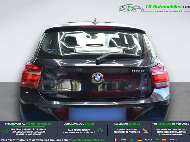 BMW Serie 1 118d 143CH BVA Noir M�tallique de 2014