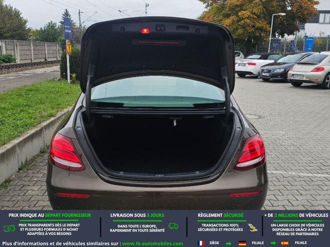 Mercedes Classe E 350 CDI BVA Brun M�tallique de 2017
