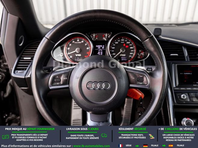 Audi R8 V10 5.2 FSI 525 Quattro  BVA Noir M�tallique de 2011