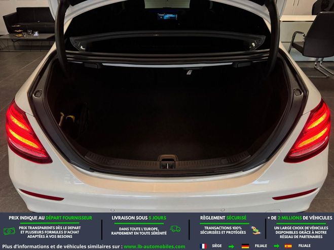 Mercedes Classe E 43 AMG 9G-Tronic 4Matic BVA Blanc M�tallique de 2016