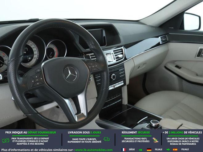 Mercedes Classe E 350 CDI BVA Noir M�tallique de 2016