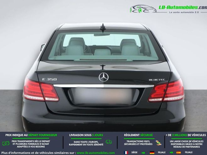 Mercedes Classe E 350 CDI BVA Noir M�tallique de 2016