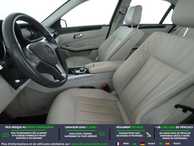 Mercedes Classe E 350 CDI BVA Noir M�tallique de 2016