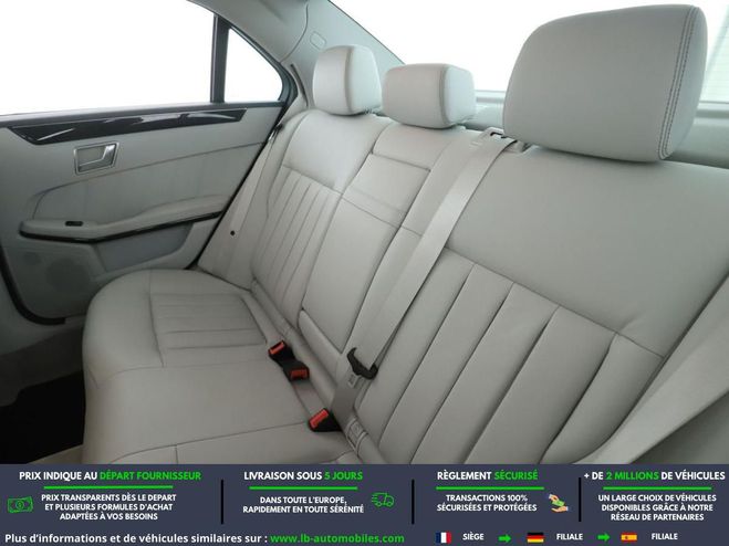 Mercedes Classe E 350 CDI BVA Noir M�tallique de 2016