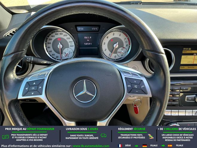 Mercedes Classe SLK SLK 200 Noir M�tallique de 2012