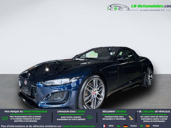 Jaguar F-Type Cabriolet 2L 300 ch BVA Bleu M�tallique de 2020