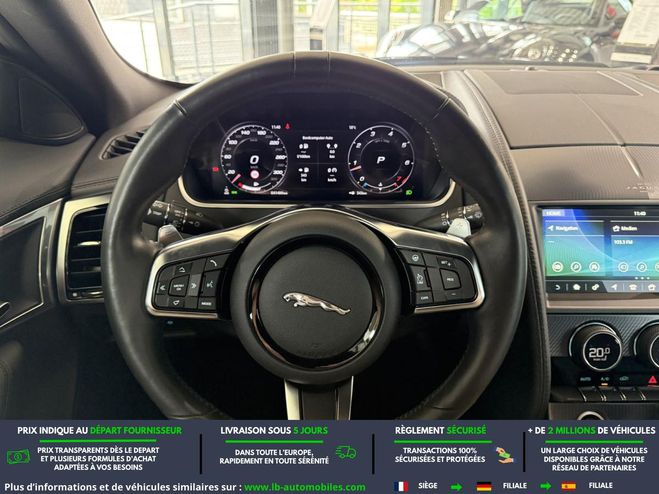 Jaguar F-Type Cabriolet 2L 300 ch BVA Bleu M�tallique de 2020
