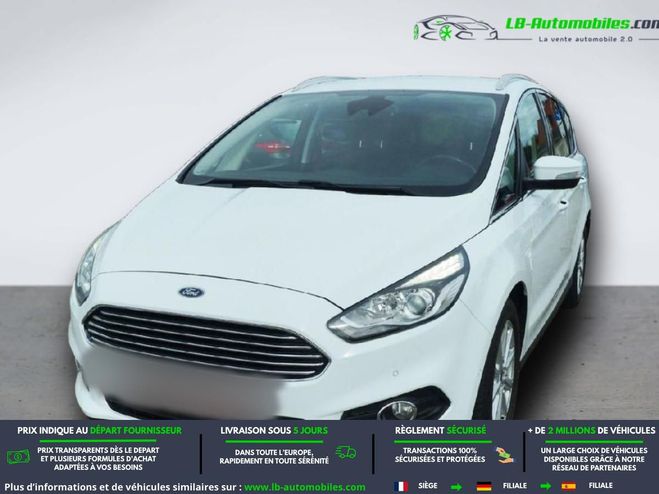 Ford S Max S-MAX 2.0 TDCi 180 BMV Blanc de 2017